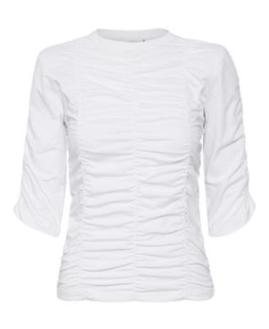 Gestuz T-shirt - ArianaGZ tee, Optical White 